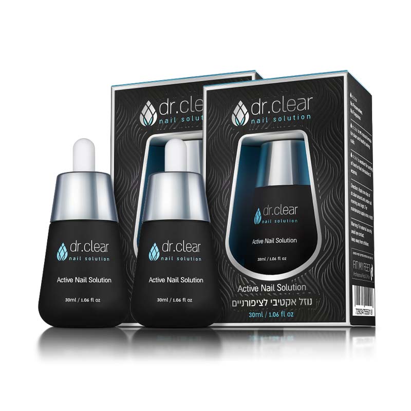 זוג יחידות נוזל אקטיבים לציפורניים